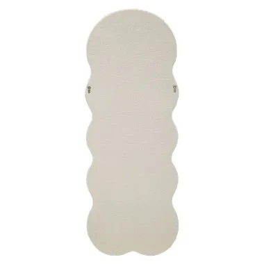 LUSTRO ZAWIESZANE TEDDY KREMOWE 60X4X160 cm (WYMIAR LUSTRA 39X137 cm)